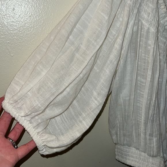 Free people/with the free dancing till dawn peasant, cottage, core BoHo blouse - Picture 6 of 8